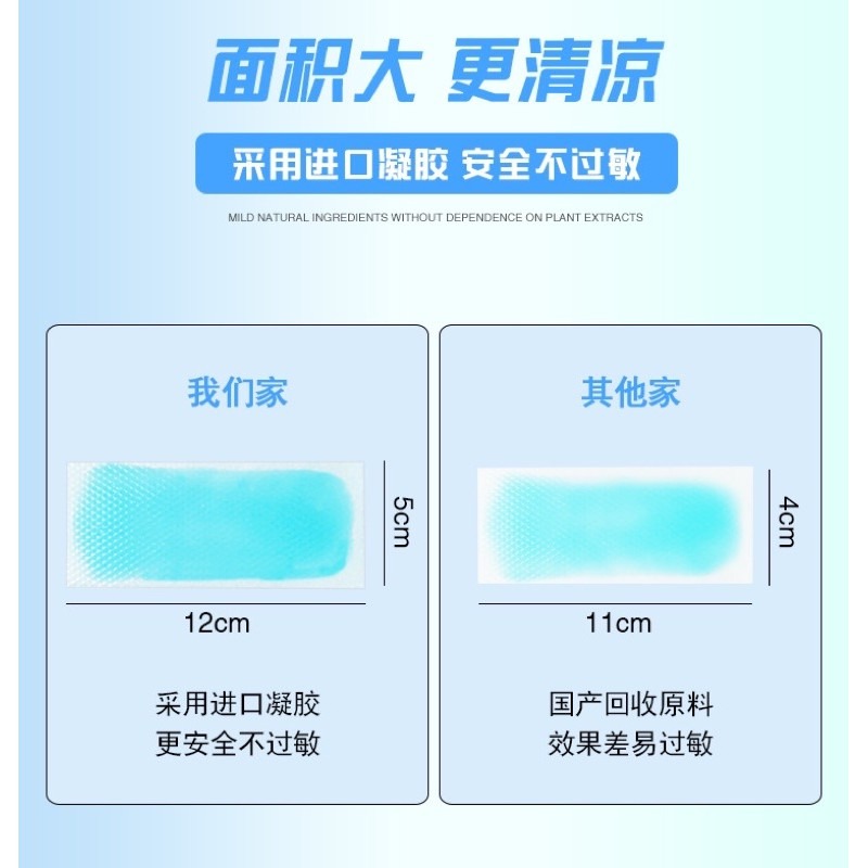 🔥買5送1🔥冰涼貼 降溫貼 退熱貼 降溫神器 清涼消暑降溫退熱 冰涼降溫貼 手機散熱貼 涼感貼片 退燒冰貼 降溫 退-細節圖5