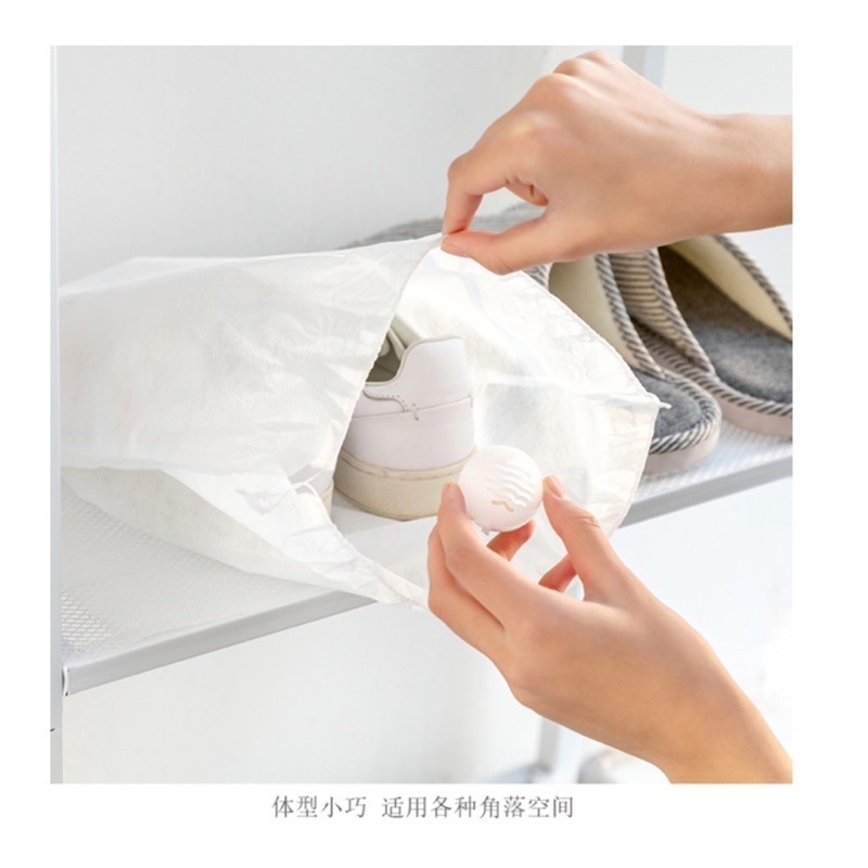 🔥買30送6🔥鞋子除臭球 鞋櫃除臭球 鞋子除味球 鞋櫃吸臭球 清新球 防臭球 吸臭球 除臭丸 除臭劑 除味芳香球 除-細節圖6