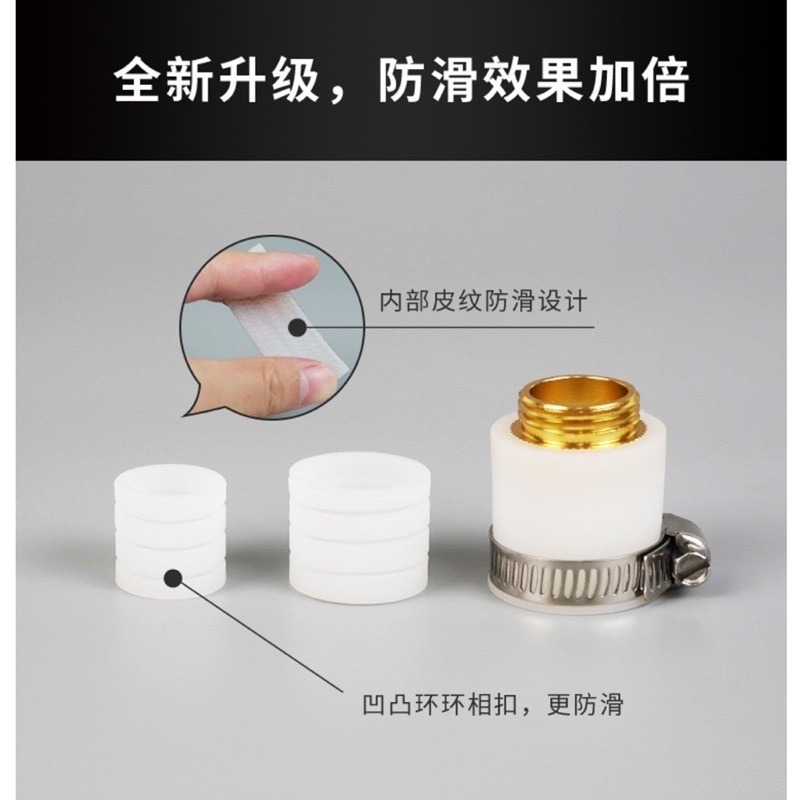 🍀台灣現貨🍀水龍頭萬用接頭 4分接口 萬用接頭 水龍頭轉換接頭 水龍頭轉接頭 萬用轉接頭 衛浴萬用轉換頭 淨水器轉接-細節圖4