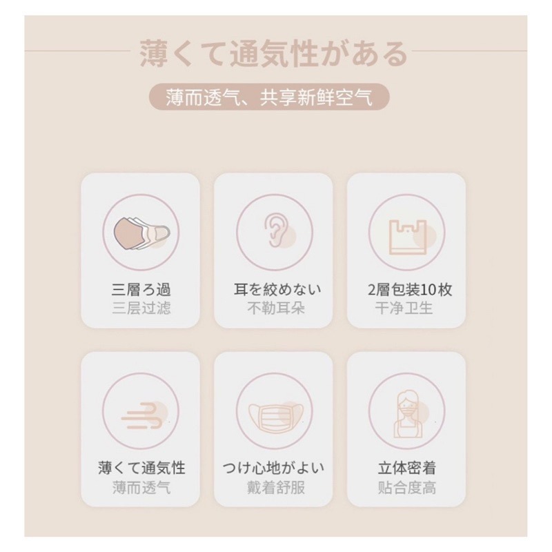 🍀台灣現貨🍀日系輕量3D立體口罩 立體口罩 小臉口罩 防護口罩 透氣防拖妝口罩 成人口罩 防飛沫 3D口罩 口罩 透-細節圖2