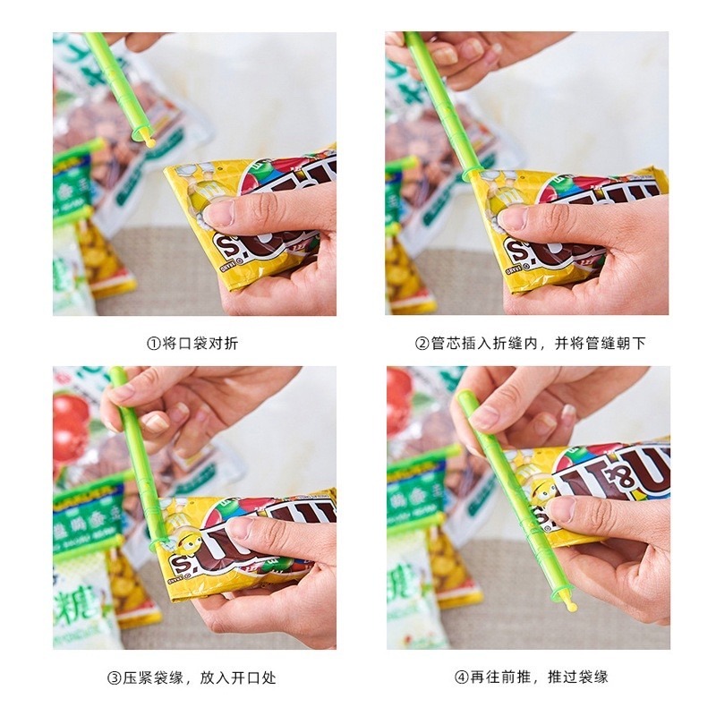 🔥買10送1🔥6種尺寸 密封棒 食品密封棒 封口夾 金箍棒 封口棒 密封夾 保鮮夾 食物密封棒 食品密封夾 塑膠袋封-細節圖9
