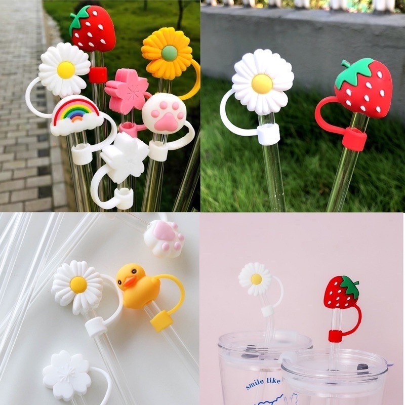 🍀台灣現貨🍀吸管防塵塞 吸管防塵套 矽膠吸管套 吸管塞 吸管帽 玻璃吸管套 環保吸管套 不鏽鋼吸管套 吸管套 吸管塞-細節圖8