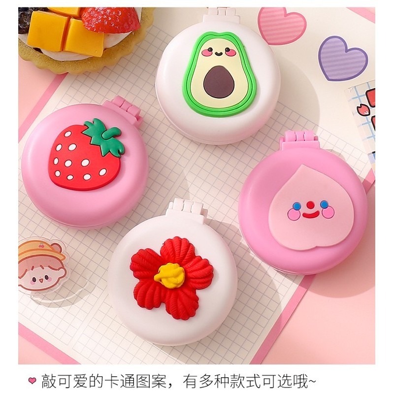 🍀台灣現貨🍀氣墊鏡梳 折疊鏡子梳子 摺疊梳 氣囊梳 按摩梳 隨身小鏡子 鏡子 隨身梳 氣墊梳 化妝鏡 隨身鏡 便攜鏡-細節圖7