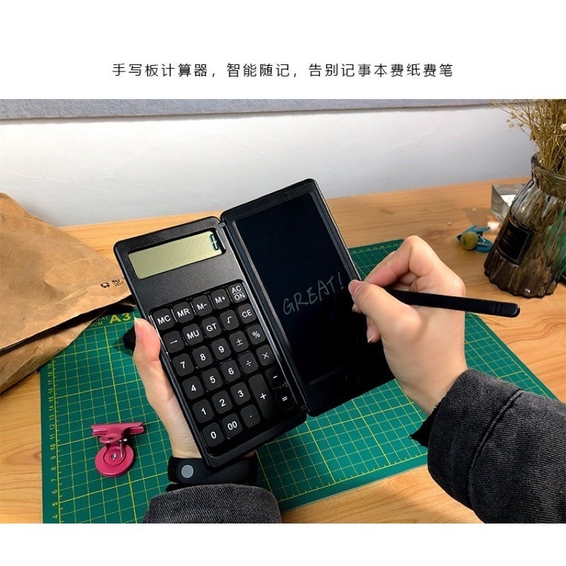 🍀台灣現貨🍀計算機手寫板 手寫板計算機 電子計算機 計算機 函數計算機 多功能計算機 折疊計算機 寫字板計算器 手寫-細節圖2