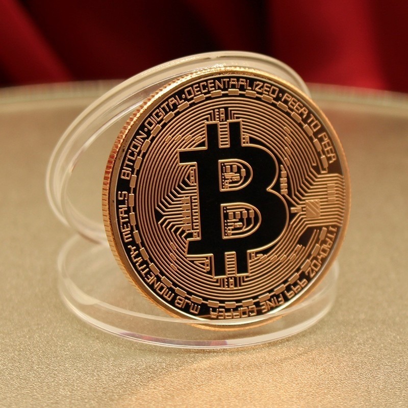 🔥買5送1🔥比特幣 紀念幣 收藏幣 Bitcoin 娛樂玩具 許願幣 虛擬幣玩具 送禮 紀念 禮物紀念章 禮品幸運幣-細節圖4