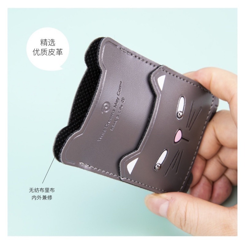 🍀台灣現貨🍀手機背貼卡套 手機卡夾 手機卡套 卡套 卡夾 手機卡片夾 悠遊卡套 背貼卡套 感應卡套 證件套 多層卡套-細節圖6