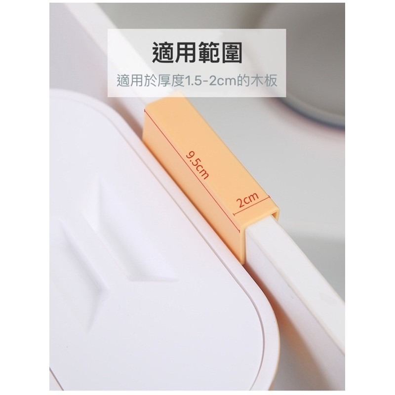 🍀台灣現貨🍀掛式廚房垃圾架 掛式垃圾桶  垃圾袋掛架 廚房垃圾架 垃圾桶掛架  垃圾桶 帶蓋垃圾桶 無痕廚房垃圾架-細節圖6