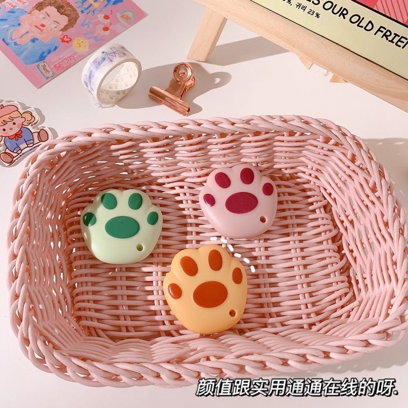 🍀台灣現貨🍀貓掌美工刀 貓爪美工刀 迷你貓爪小刀 貓掌造型小刀 肉球美工刀 迷你小刀 熊爪美工刀 便攜小刀 小美工刀-細節圖4