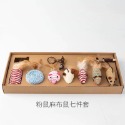 🍀台灣現貨🍀貓玩具套裝 逗貓棒 逗貓棒套裝 逗貓玩具 貓禮物 寵物玩具 貓草球 貓草 貓咪用品 貓薄荷球 貓薄荷 貓-規格圖8