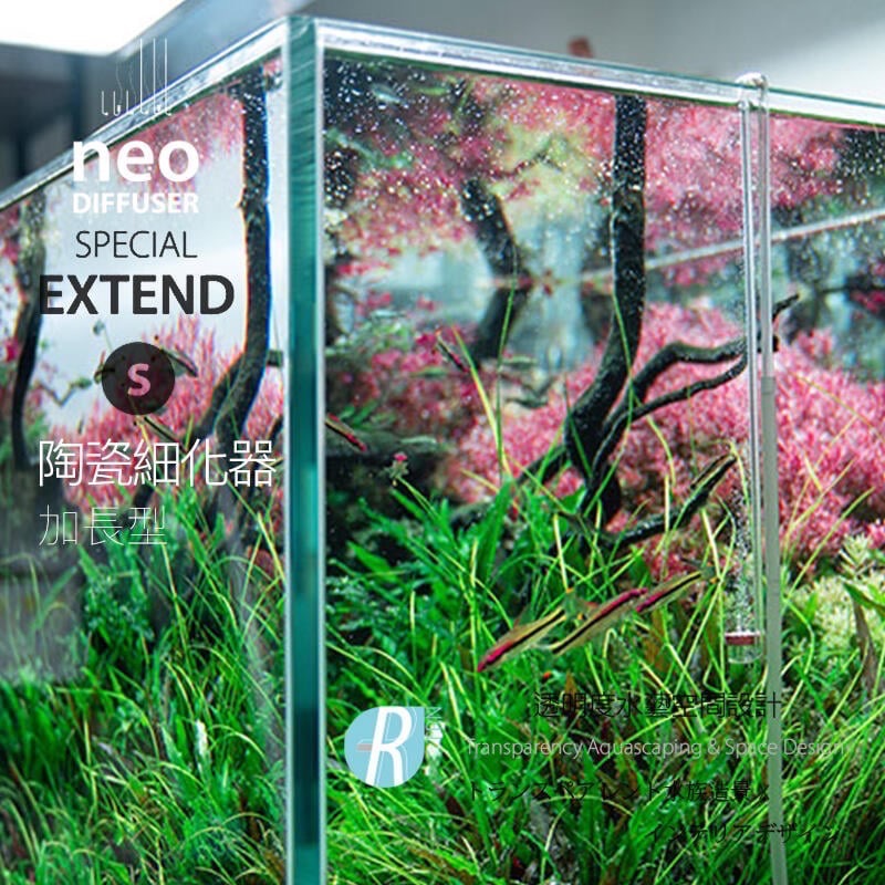 透明度 TRN｜AQUARIO neo｜CO2 Diffuser EXTEND SPECIAL 陶瓷細化器｜S/M/L-細節圖3