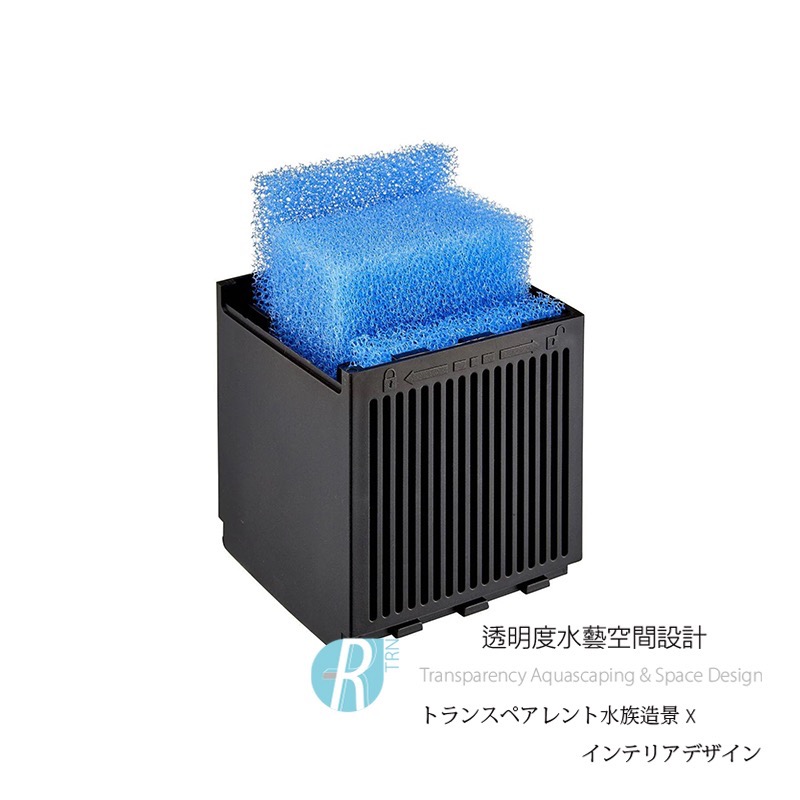 透明度 TRN｜SICCE 希捷｜Shark PRO 500/700/900 鯊魚內置過濾器｜濾材盒＋生化棉3片｜過濾盒-細節圖2