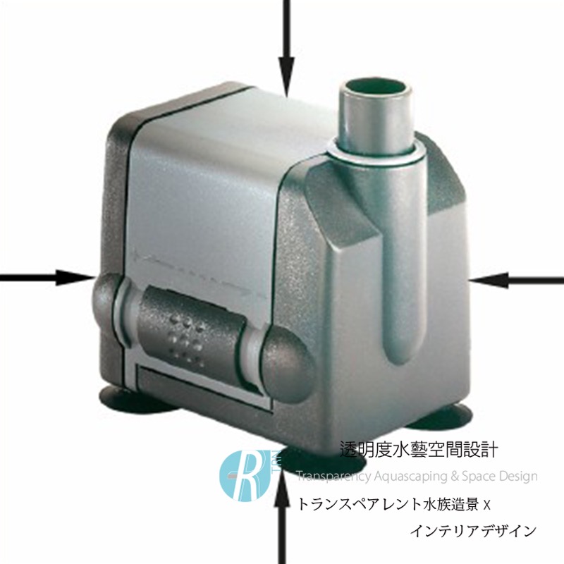 透明度 TRN｜SICCE 希捷｜MICRA 微米沉水馬達｜400L/h｜低水位馬達 沉水馬達 內置馬達-細節圖3