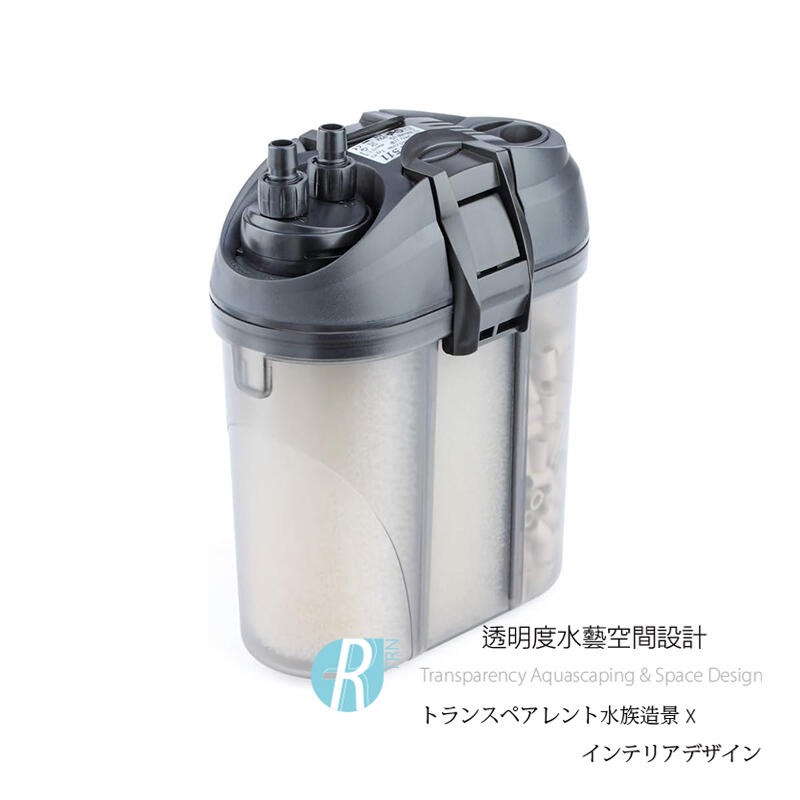 透明度 TRN｜EDEN 伊登｜外置圓桶過濾器 501/511/521-細節圖3