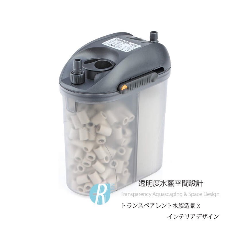 透明度 TRN｜EDEN 伊登｜外置圓桶過濾器 501/511/521-細節圖10