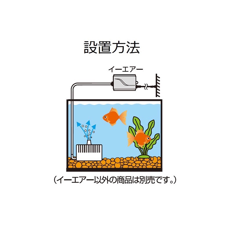 透明度 TRN｜GEX 五味｜e～AIR 新型靜音單孔打氣機 1500SB｜1.0L/min｜空氣馬達 空氣幫浦-細節圖3