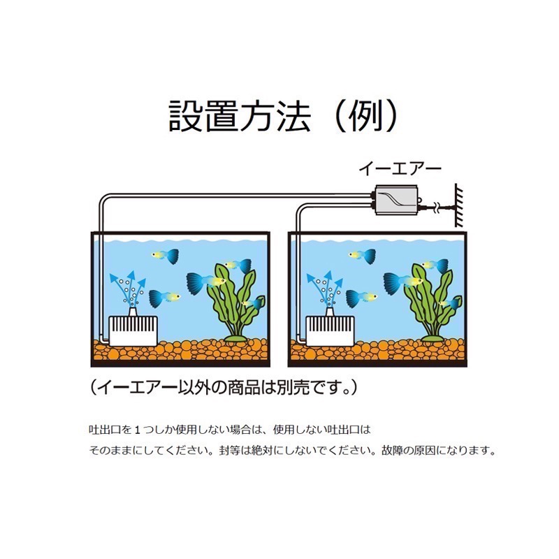 透明度 TRN｜GEX 五味｜e～AIR 新型靜音雙孔可調式打氣機 4000WB｜2X1.5L/min｜空氣馬達-細節圖3