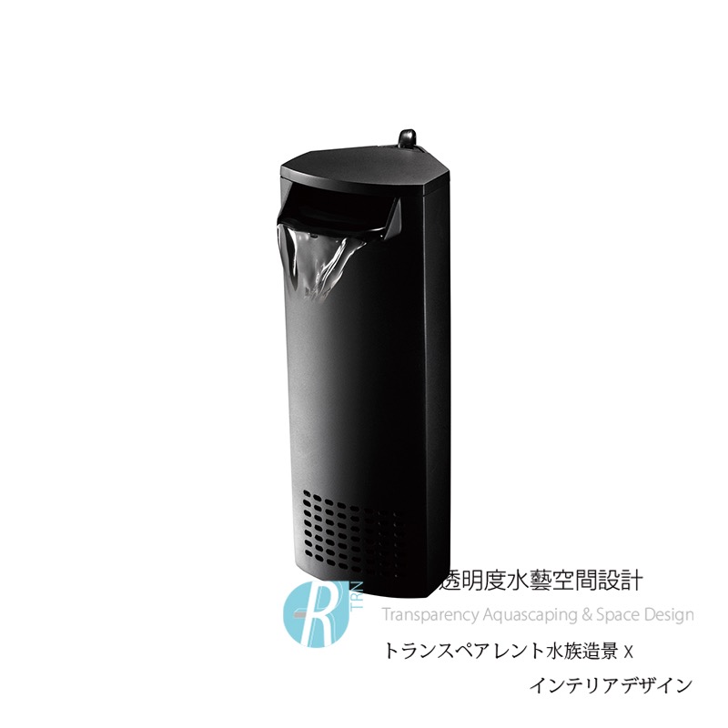 透明度 TRN｜GEX 五味｜SILENT FLOW SP SLIM 角落多用途過濾器｜黑｜168L/h｜低水位過濾器-細節圖3