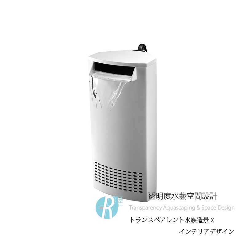 透明度 TRN｜GEX 五味｜SILENT FLOW SP POWER 角落多用途過濾器｜白｜204L/h｜低水位過濾器-細節圖3