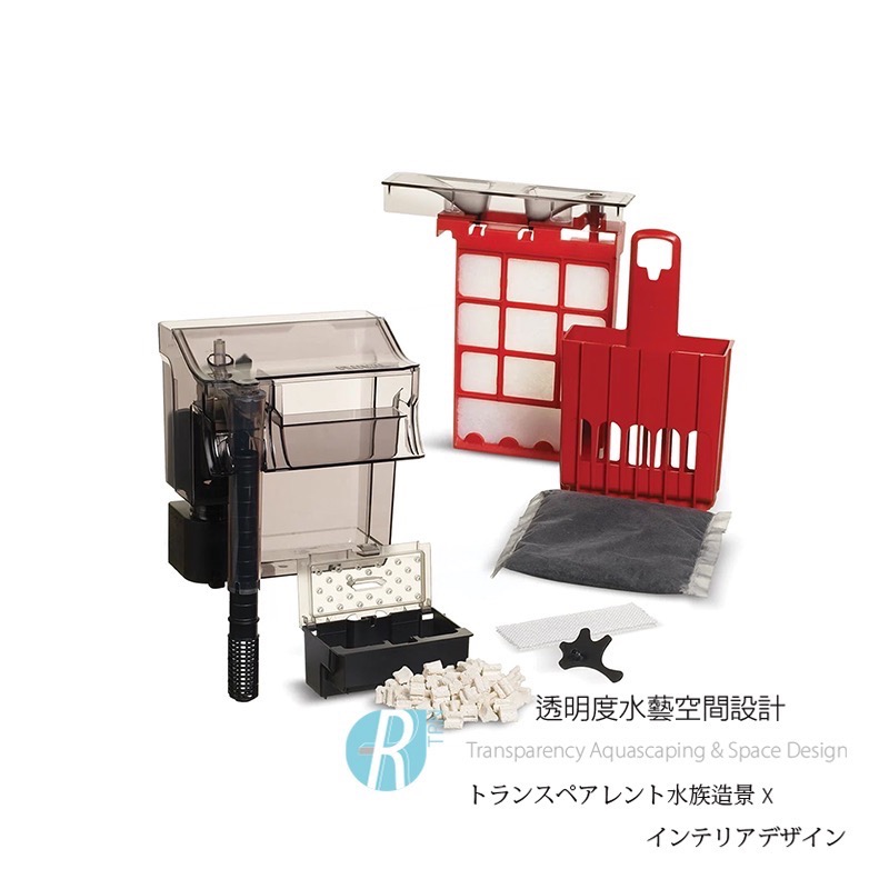 透明度 TRN｜HAGEN 赫根 FLUVAL 富濾霸｜滴漏式外掛 C2｜450L/h｜強迫式外掛過濾器-細節圖6