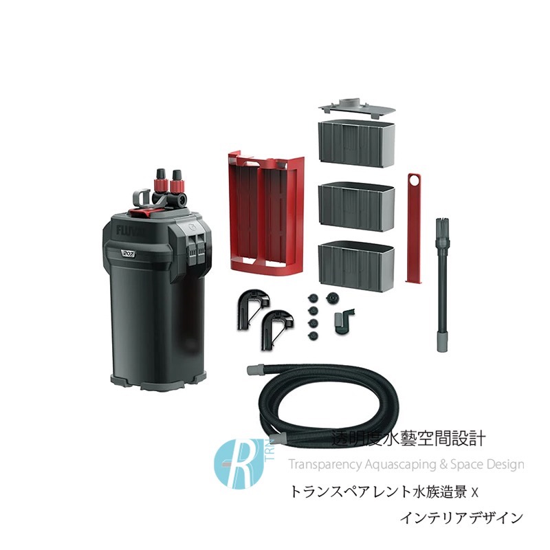 透明度 TRN｜HAGEN 赫根 FLUVAL 富濾霸｜多功能圓桶過濾器 207｜780L/h｜外置圓桶-細節圖6