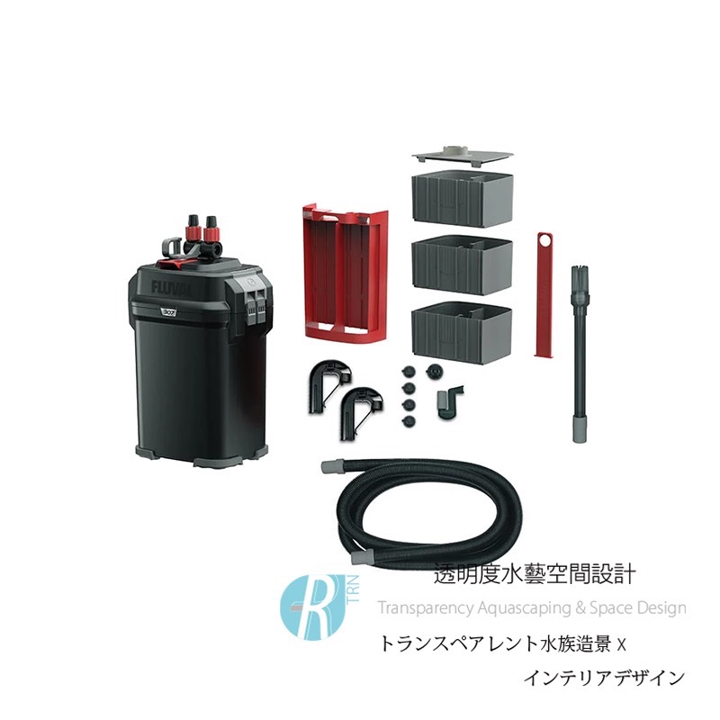 透明度 TRN｜HAGEN 赫根 FLUVAL 富濾霸｜多功能圓桶過濾器 307｜1150L/h｜外置圓桶-細節圖6