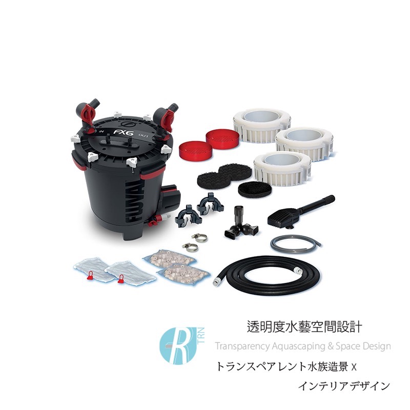 透明度 TRN｜HAGEN 赫根 FLUVAL 富濾霸｜電子智慧圓桶過濾器 FX6｜2130L/h｜外置圓桶-細節圖7