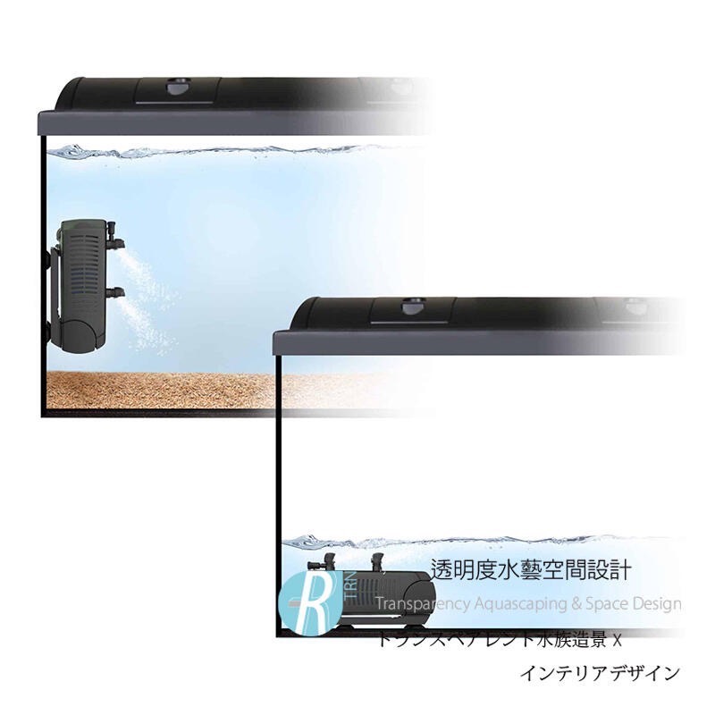 透明度 TRN｜HAGEN 赫根｜FLUVAL 富濾霸 多功能沉水過濾器 U2｜400L/h｜內置馬達過濾器-細節圖6