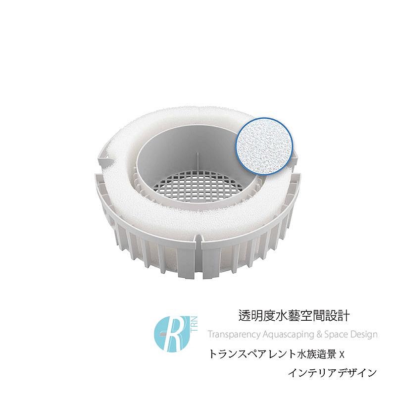 透明度 TRN｜HAGEN 赫根｜FLUVAL 富濾霸 電子智慧圓桶過濾器 FX6｜生化過濾綿｜3入｜替換棉 濾材-細節圖3