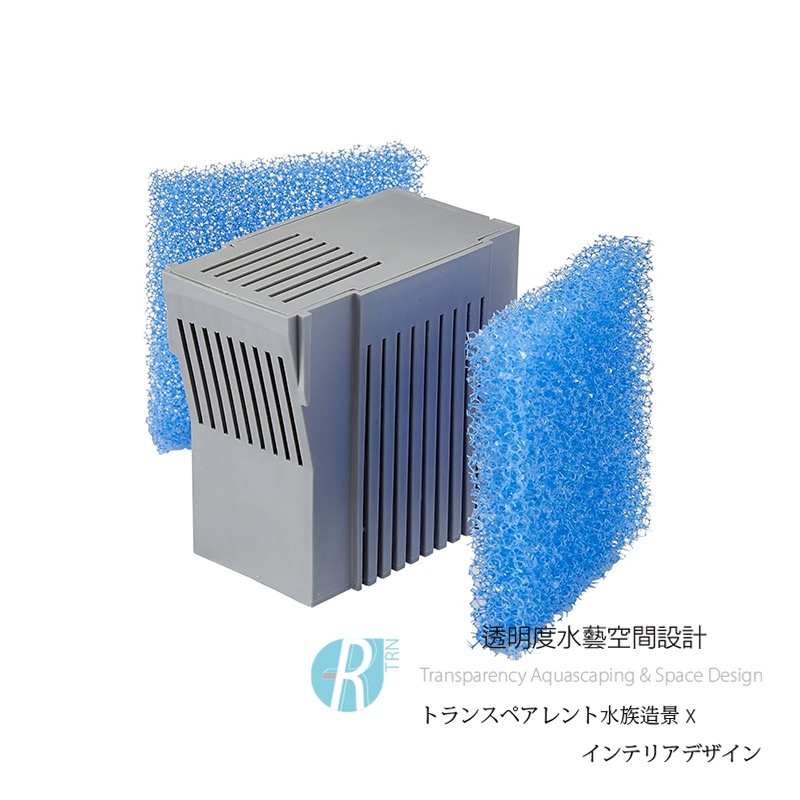 透明度 TRN｜SICCE 希捷｜Shark PRO 500/700/900 鯊魚內置過濾器｜磷酸鹽濾芯＋生化棉2片-細節圖3