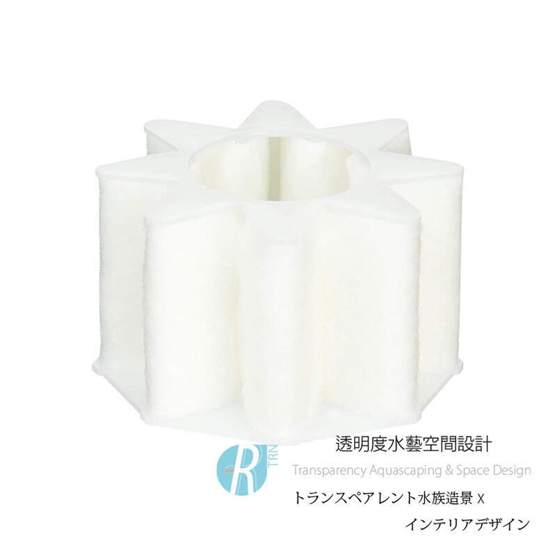 透明度 TRN｜Suisaku 水作｜內置空氣過濾器｜S/M/L｜替換棉濾芯｜過濾綿 濾材-細節圖4