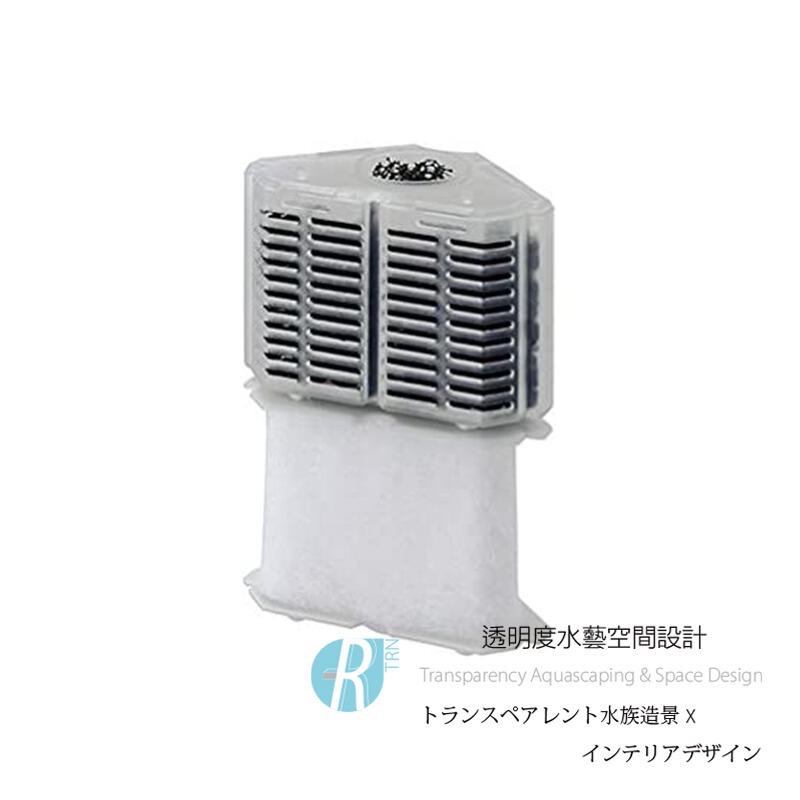 透明度 TRN｜Suisaku 水作｜內置馬達過濾器 FIT PLUS｜S/M｜替換棉＋活性碳濾芯｜吸收異味 改善水色-細節圖2