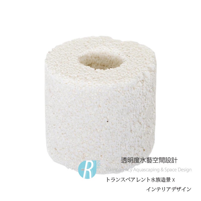 透明度 TRN｜Suisaku 水作｜內置空氣過濾器｜S/M｜多孔隙陶瓷環｜培菌環 生物過濾 濾材-細節圖2
