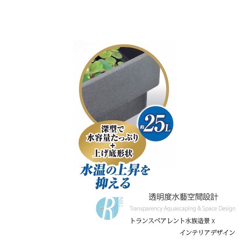 透明度 TRN｜GEX 五味｜メダカ元気 舒適飼養箱 L｜25L｜保溫魚箱 戶外水缸-細節圖4