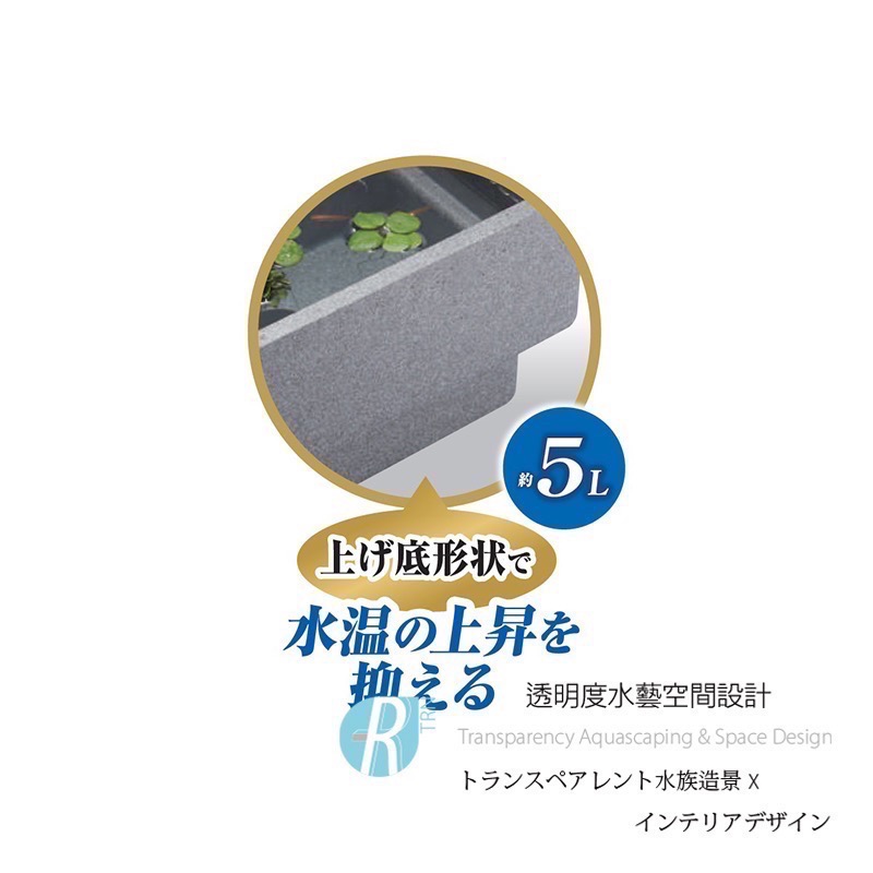透明度 TRN｜GEX 五味｜メダカ元気 舒適飼養箱 S｜5L｜保溫魚箱 戶外水缸-細節圖4