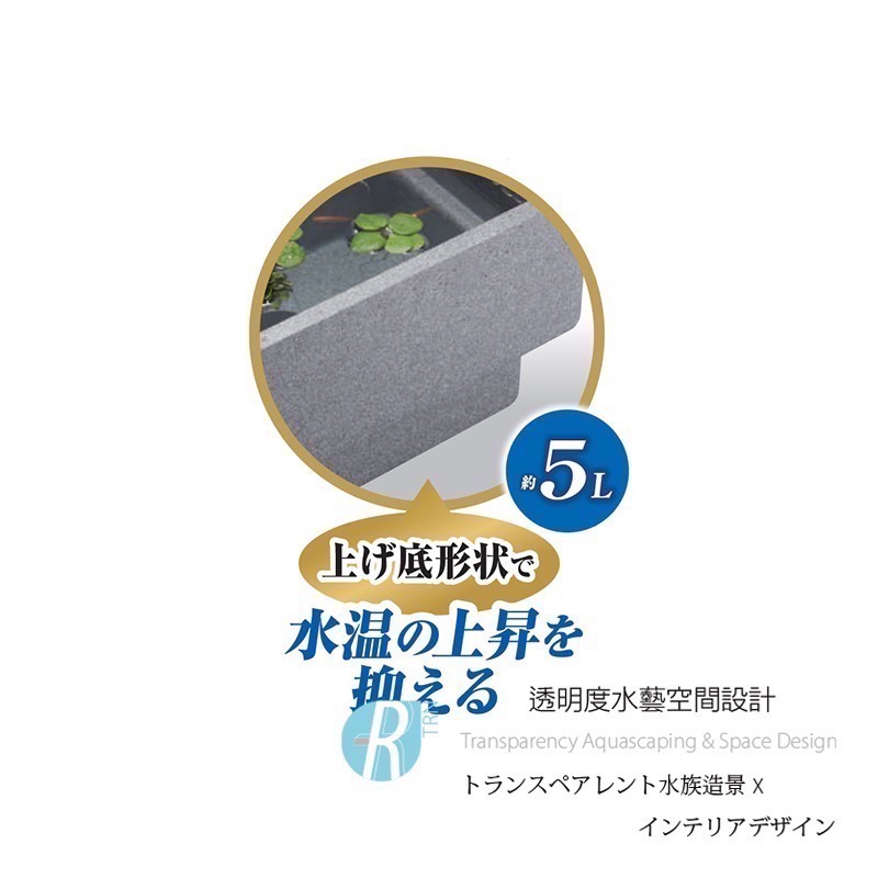 透明度 TRN｜GEX 五味｜メダカ元気 舒適飼養箱 S｜5L｜保溫魚箱 戶外水缸-細節圖5
