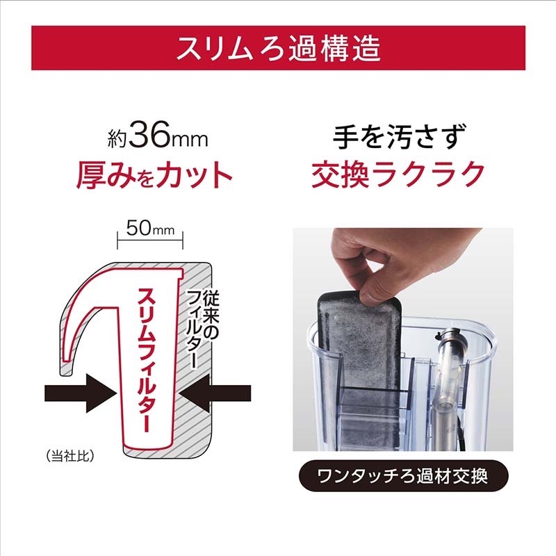 透明度 TRN｜GEX 五味｜SLIM FILTER USB薄型過濾器 DC-X SS1｜174L/h｜外掛過濾器-細節圖4