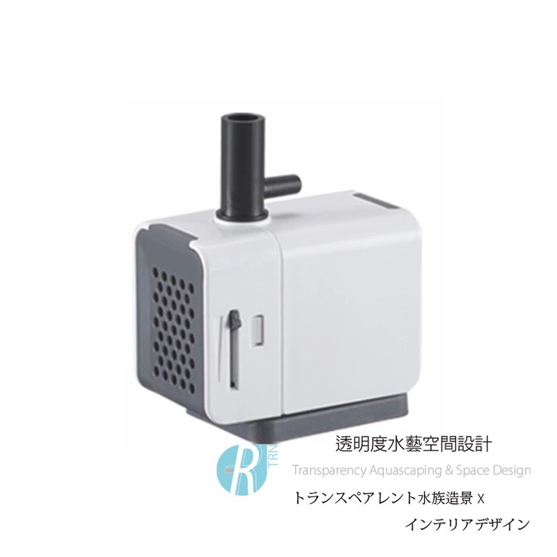 透明度 TRN｜SOBO 松寶｜底吸潛水泵 AQ-500｜500L/h｜低水位沉水馬達 內置馬達-細節圖2