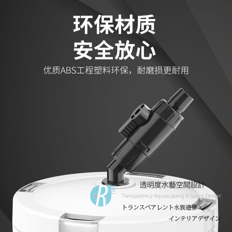 透明度 TRN｜SUNSUN 森森｜魚缸外置過濾無動力前置桶 HW-602｜1.4L-細節圖2