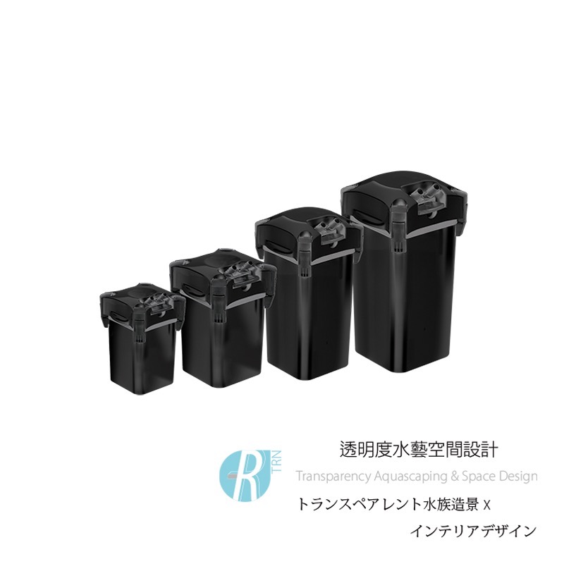 透明度 TRN｜SICCE 希捷｜WHALE 500 BLACK 外置圓桶過濾器｜1300L/h-細節圖2