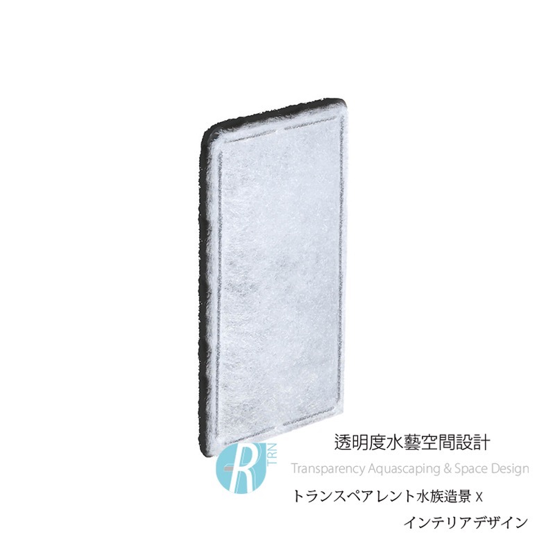 透明度 TRN｜HAGEN 赫根 FLUVAL 富濾霸｜多功能沉水過濾器 U2｜纖維過濾碳板｜2入｜替換棉 濾材-細節圖2