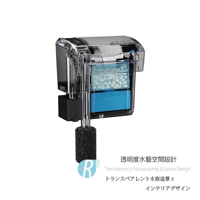 透明度 TRN｜HAGEN 赫根｜FLUVAL 富濾霸 專利淨水外掛過濾器 AC 30｜568L/h-細節圖2