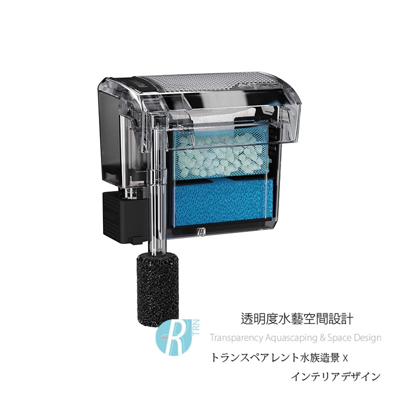 透明度 TRN｜HAGEN 赫根 FLUVAL 富濾霸｜專利淨水外掛 AC 50｜757L/h｜強迫式外掛過濾器-細節圖2