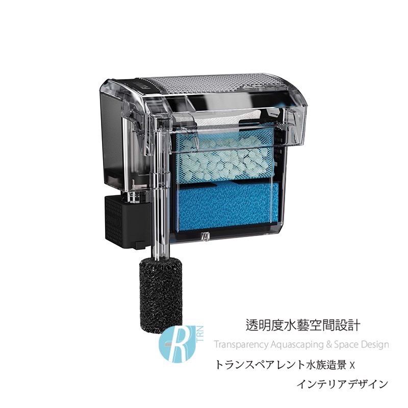透明度 TRN｜HAGEN 赫根｜FLUVAL 富濾霸 專利淨水外掛過濾器 AC 50｜757L/h-細節圖2