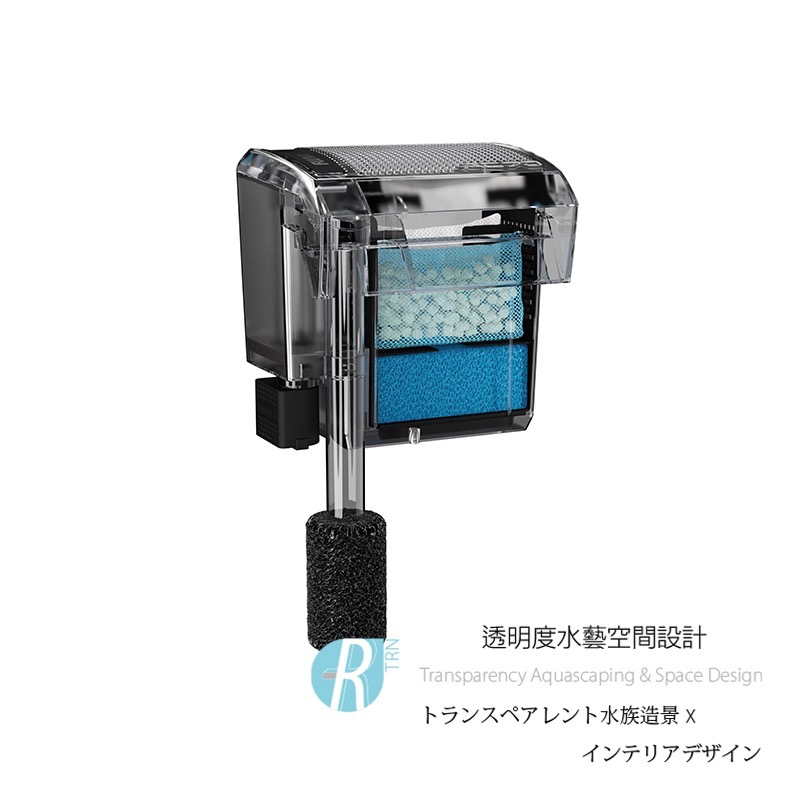 透明度 TRN｜HAGEN 赫根 FLUVAL 富濾霸｜專利淨水外掛 AC 70｜1136L/h｜強迫式外掛過濾器-細節圖2