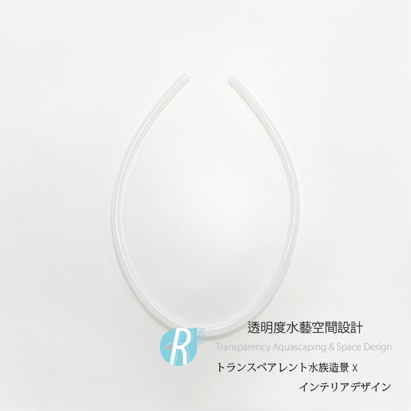 透明度 TRN｜Mr. Aqua 水族先生｜矽膠馬達軟管｜8mm｜80cm｜配件 零件-細節圖2