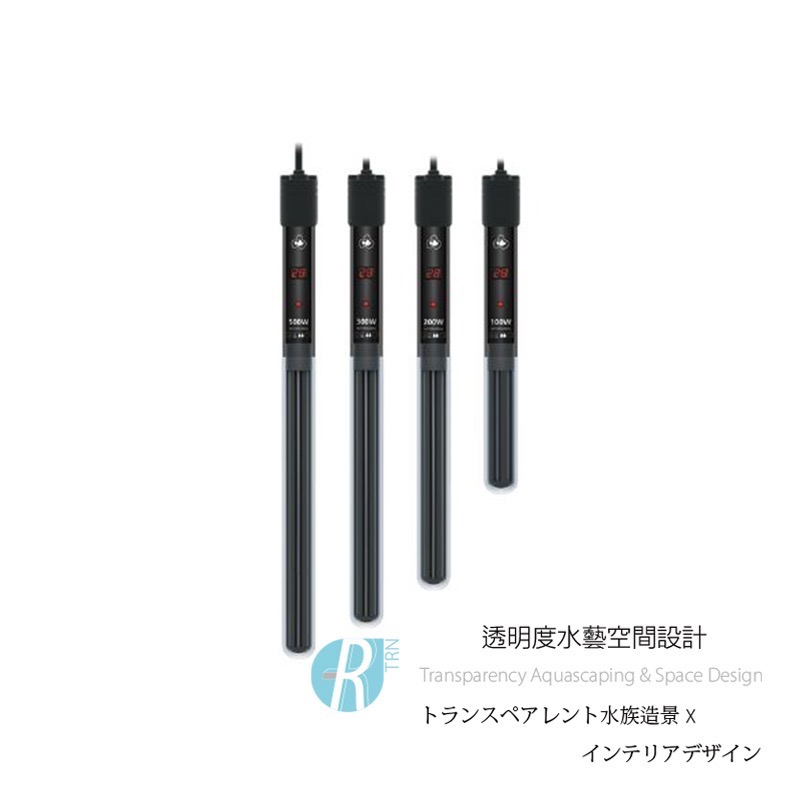 透明度 TRN｜top-aqua 達普｜單顯示按鍵式離水保護加溫棒｜100W｜雙控溫晶片｜控溫器 加溫器 加熱器-細節圖3