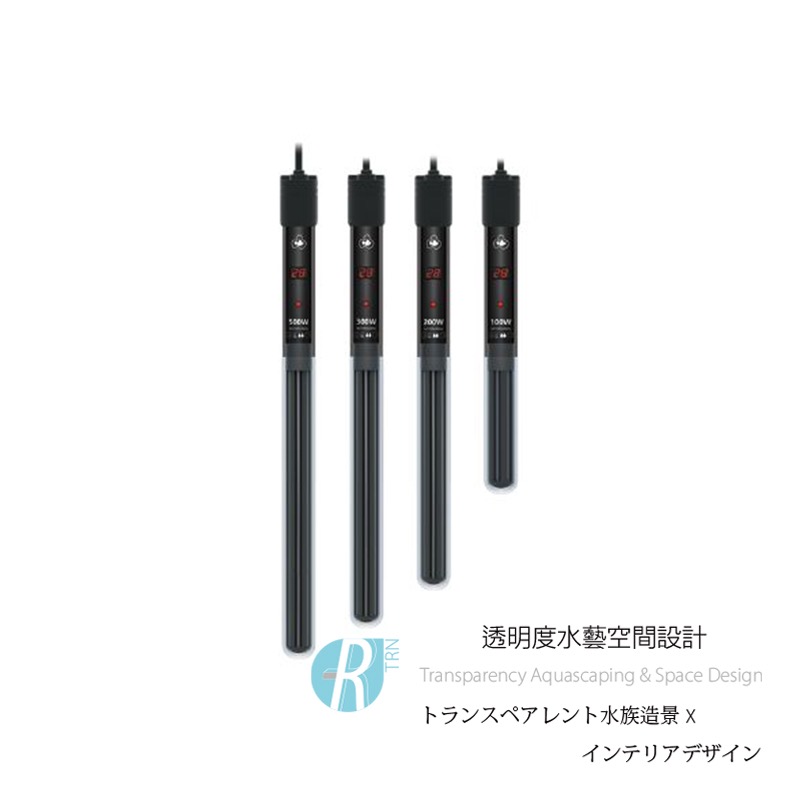 透明度 TRN｜top-aqua 達普｜單顯示按鍵式離水保護加溫棒｜200W｜雙控溫晶片｜控溫器 加溫器 加熱器-細節圖3
