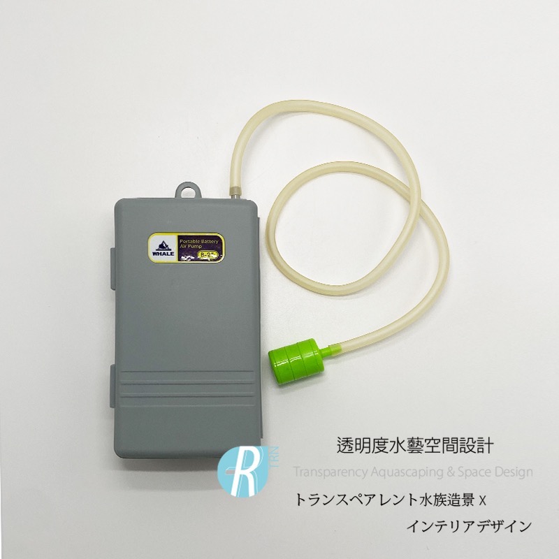 透明度 TRN｜WHALE 虎鯨｜乾電池泵 B-25｜2.5L/min｜打氣機 空氣馬達 空氣幫浦-細節圖2