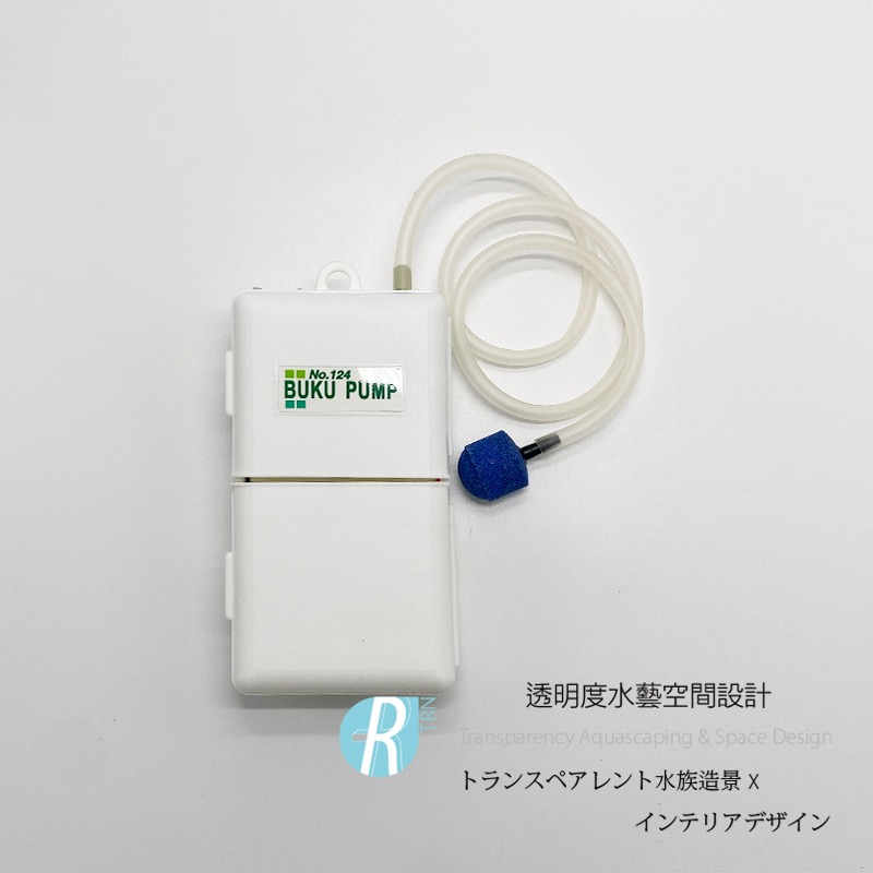 透明度 TRN｜Mr. Aqua 水族先生｜強力乾電池打氣 NO.124｜打氣機 空氣馬達 空氣幫浦-細節圖2