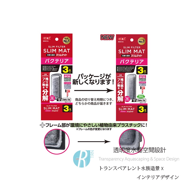 透明度 TRN｜GEX 五味｜SLIM MIT USB薄型過濾器｜Mini/S/M/L｜沸石碳板｜去阿摩尼亞 去亞硝酸-細節圖5